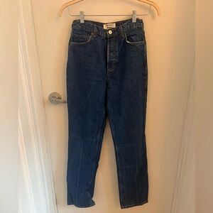 Reformation Cynthia High Rise Straight Long jeans | size 27